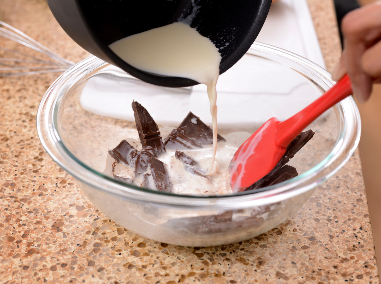 Making Chocolate Ganache